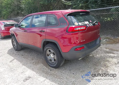 2016 Jeep Cherokee Sport z USA, uszkodzony, nr VIN 1C4PJMAS3GW255042